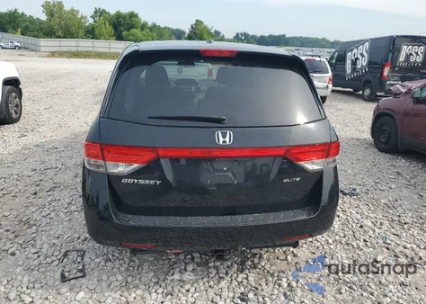 2015 Honda Odyssey Touring from USA, damaged, VIN 5FNRL5H90FB026106